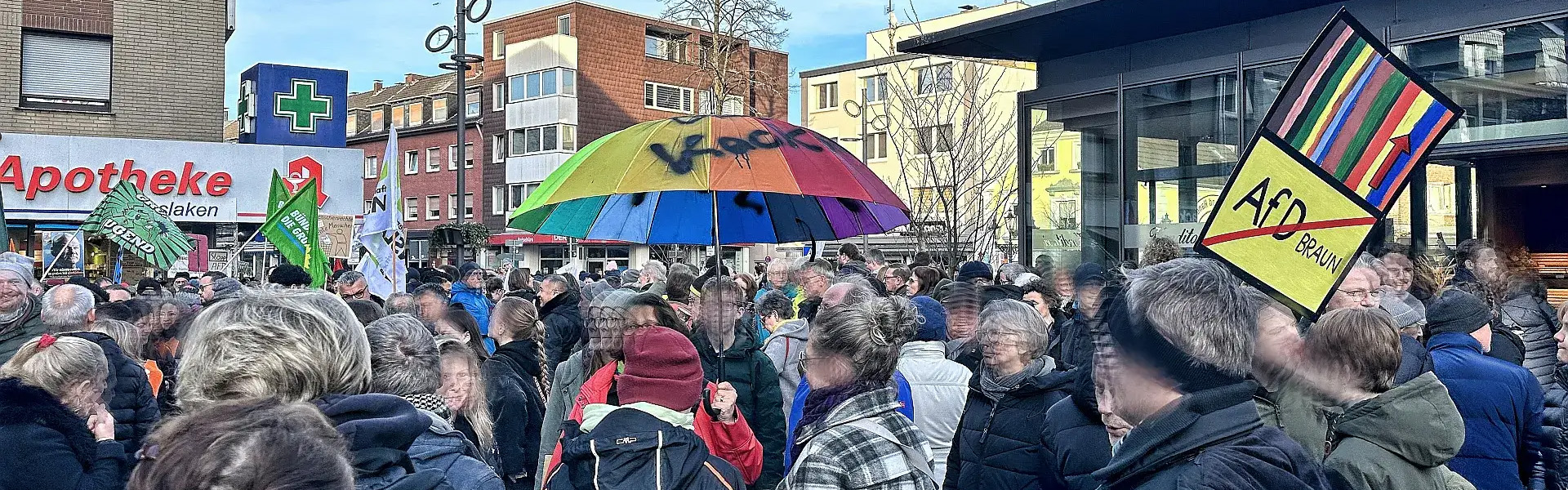 Demo gegen Rechts Bild 2